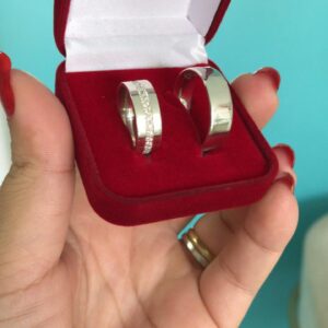 Aliança eterno amor