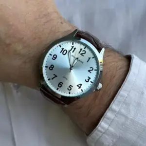 Relógio Masculino Croco Marrom