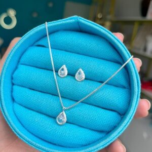 Conjunto Colar e Brinco Gota